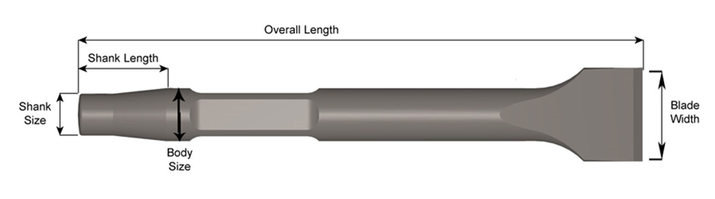 CH- 276-12-2 12IN Chisel